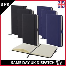 3 Pack A5 Hardback Lined