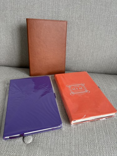 Hardback lined notebook - 3x,