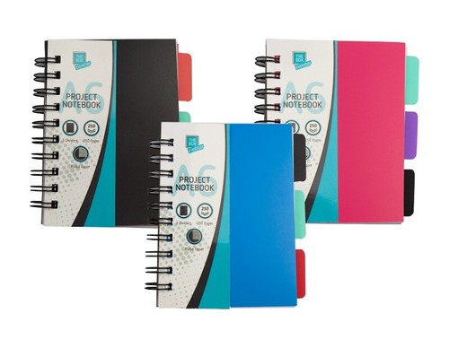 Note book spiral edge pvc - note,