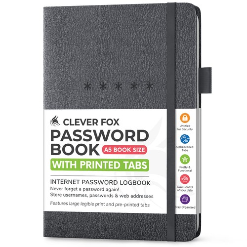 Password book alphabetized - book, –