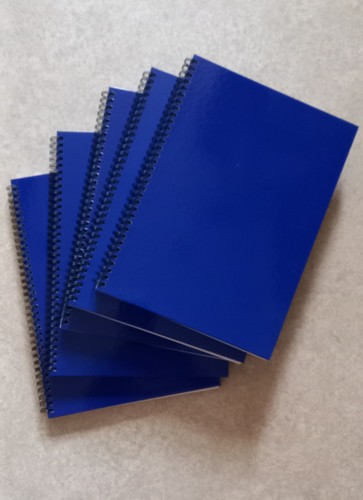 Notebooks set 5 hardback - set, of