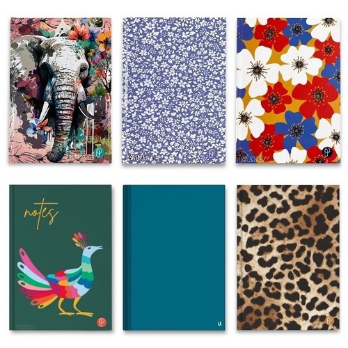 Hardback notebook lined - a5,