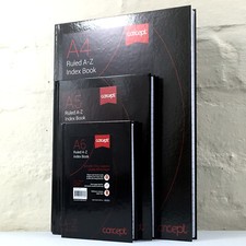 A-Z Indexed Notebook- Ruled