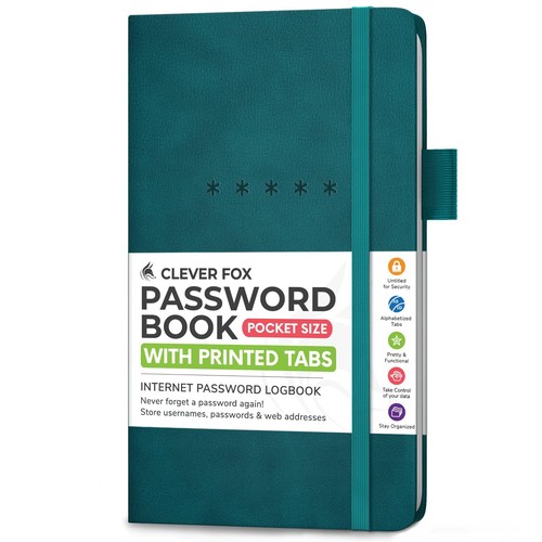 Clever fox password book - clever, –