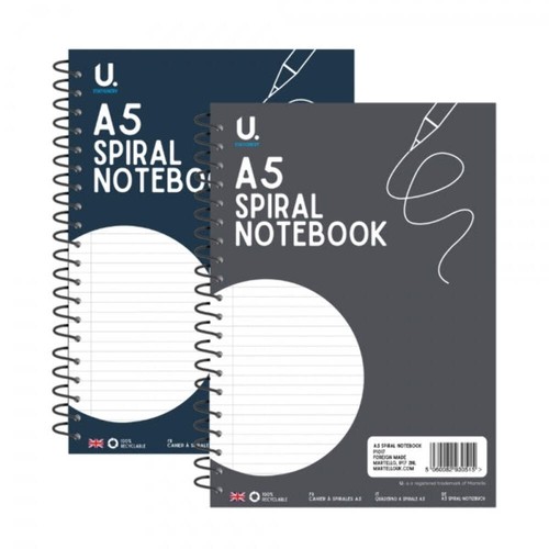 Spiral notebook 144 pages - a5,
