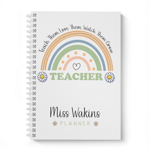 Personalised notebook teacher - notebook,