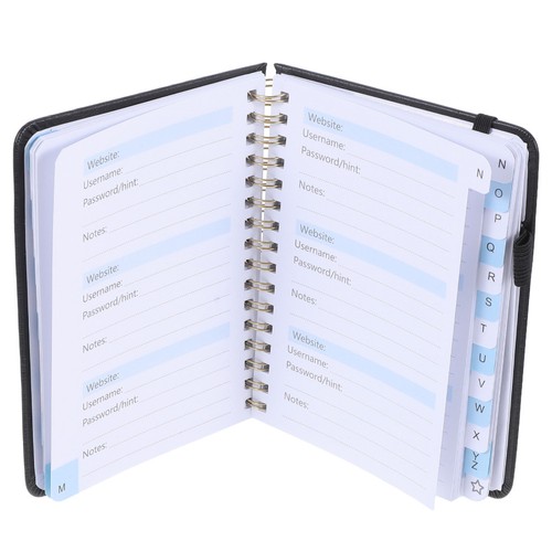 Reusable password organizer - reusable,