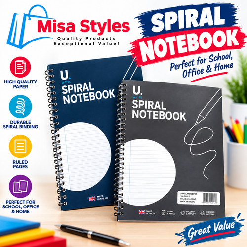 20x28cm spiral bound - a4,