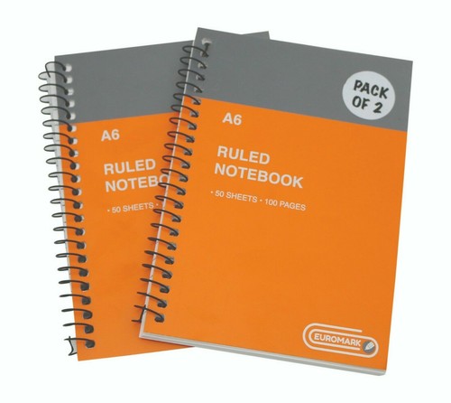 Notebook sheets spiral - a6,