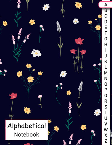 Alphabetical notebook pages - notebook:, 4