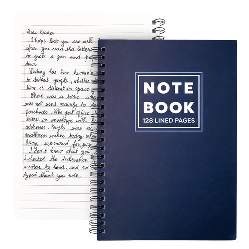 Notebook spiral bound ruled - a5,