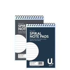 Spiral Notebooks A4 A5, A6, A7