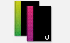 Set of 3 A7 Hardback Notebook